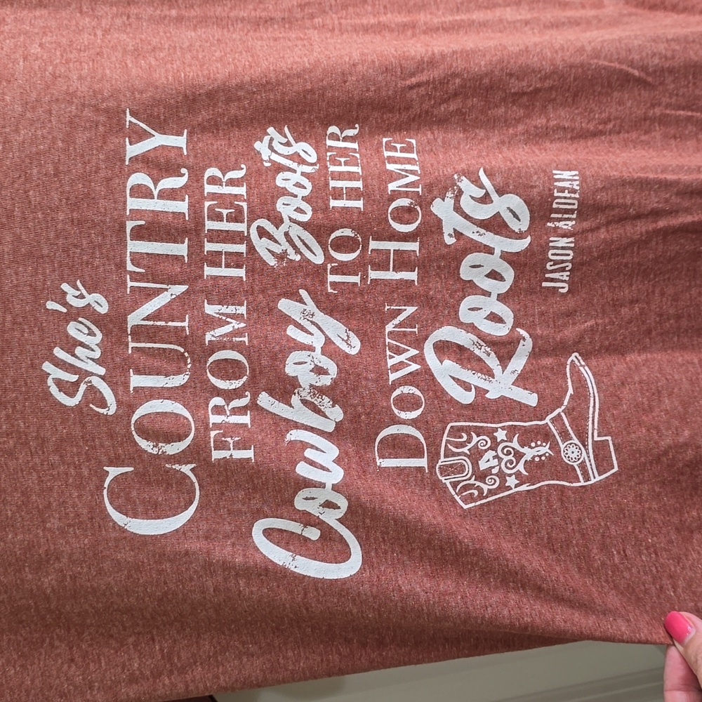 Maurices‎ Jason Aldean T-shirt  Size Large NWT